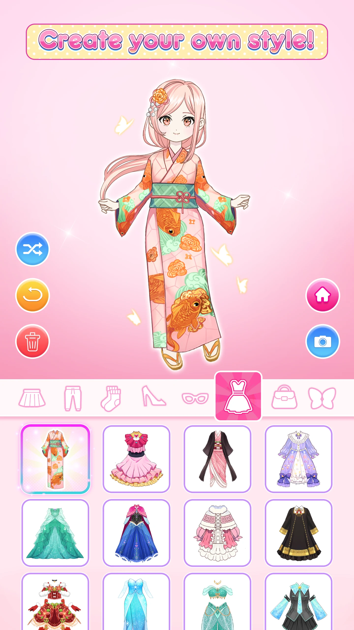 Anime Dress Up & Makeup Doll screenshot