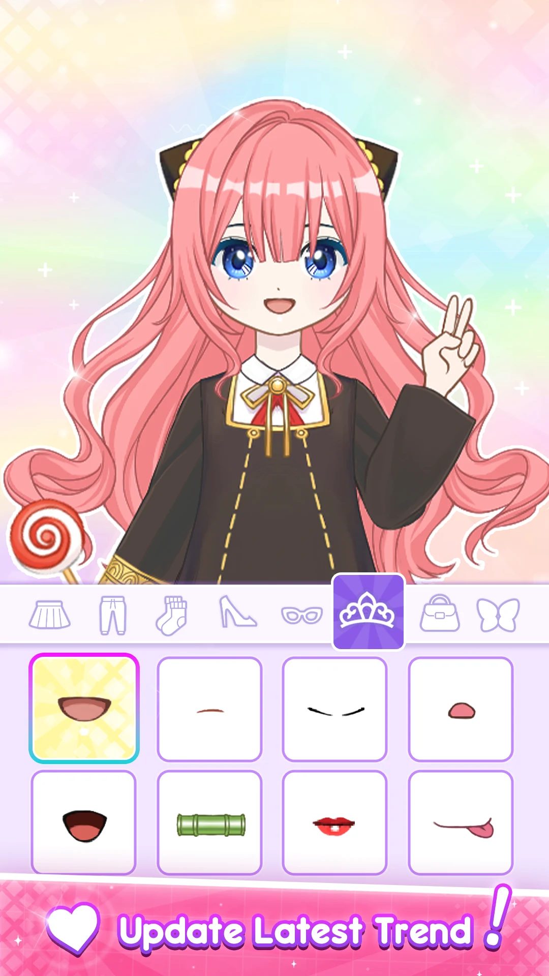 Anime Dress Up & Makeup Doll screenshot