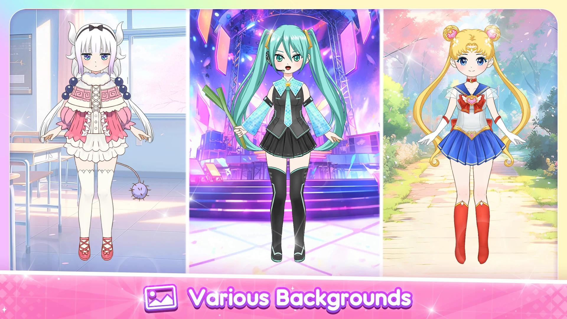 Anime Dress Up & Makeup Doll screenshot