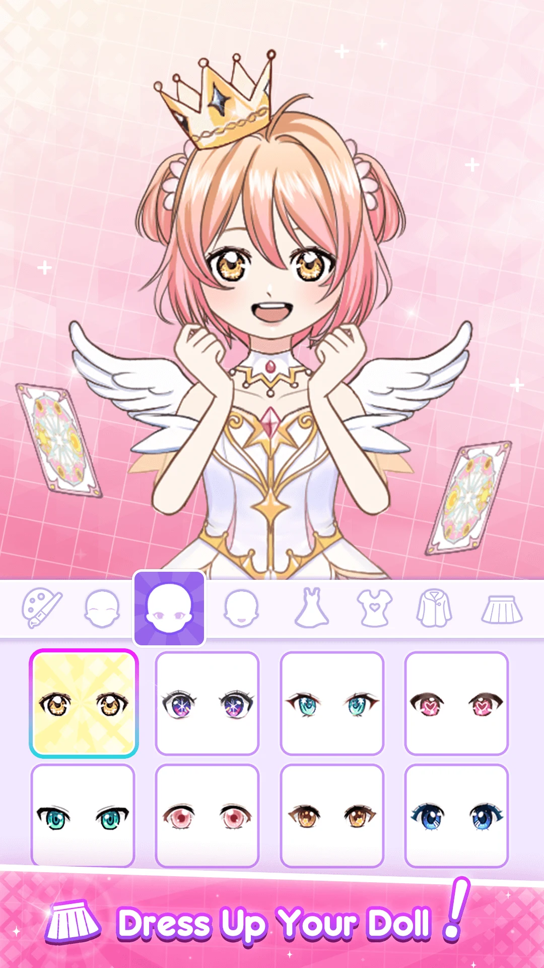Anime Dress Up & Makeup Doll screenshot