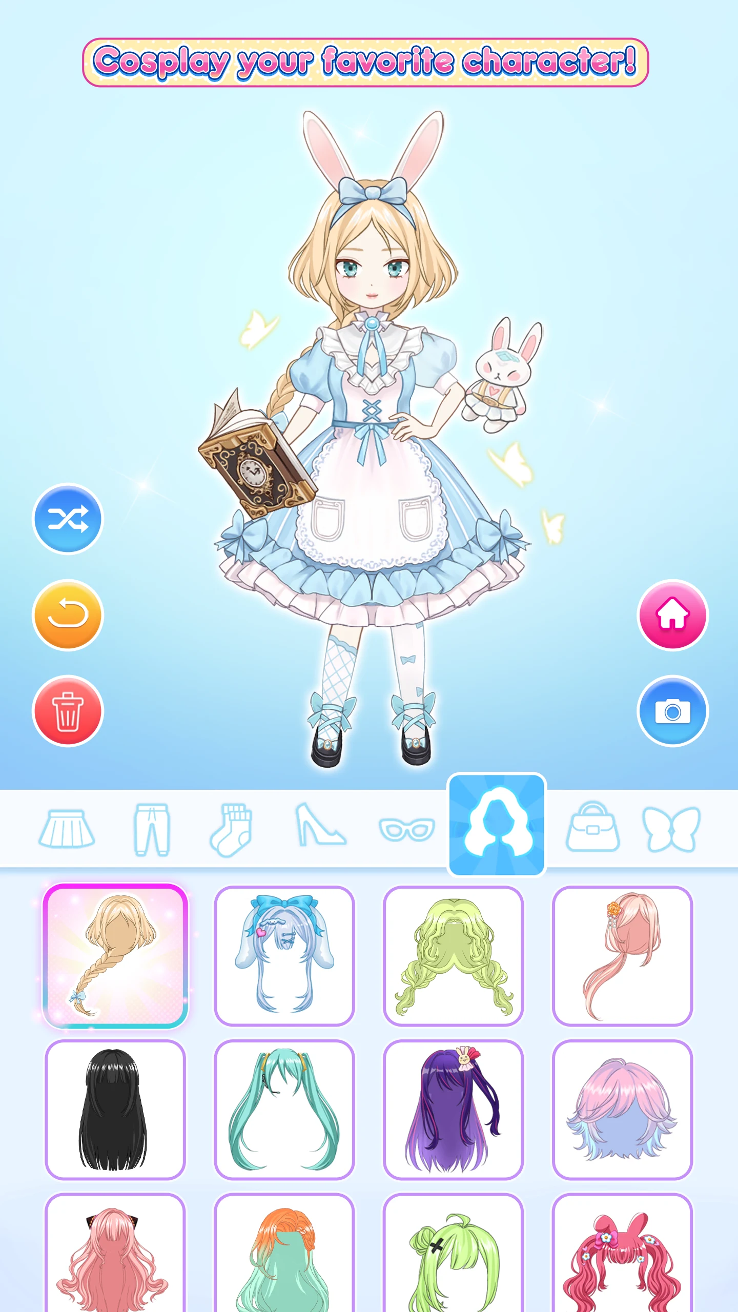 Anime Dress Up & Makeup Doll screenshot