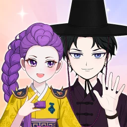 Biểu tượng Kawaii Couple: Anime Avatar